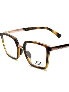 NEW OAKLEY SIDESWEPT RX OX8160-0249 Satin Brown Tortoise Eyeglasses 49mm 19 141